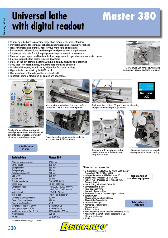 Bernardo general catalog metal NO.: 2582 - Page 332