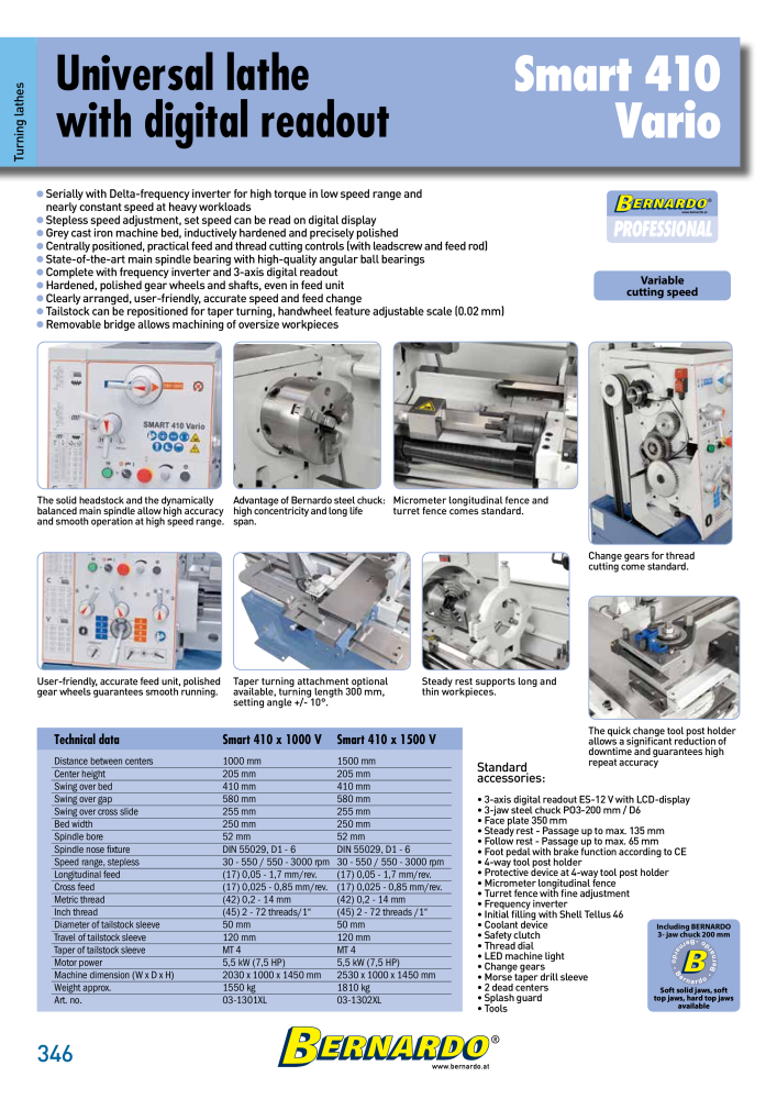 Bernardo general catalog metal Nº: 2582 - Página 348