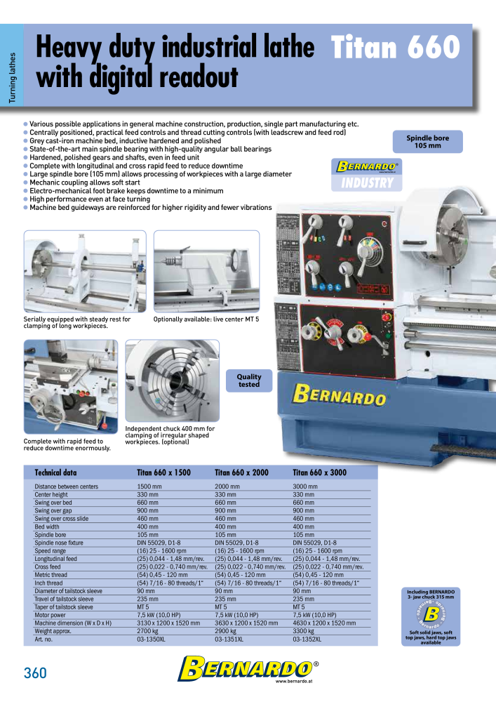 Bernardo general catalog metal NO.: 2582 - Page 362