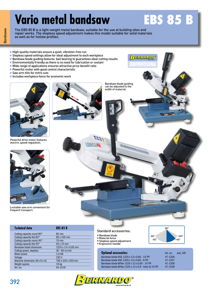 Bernardo general catalog metal NR.: 2582 - Seite 394