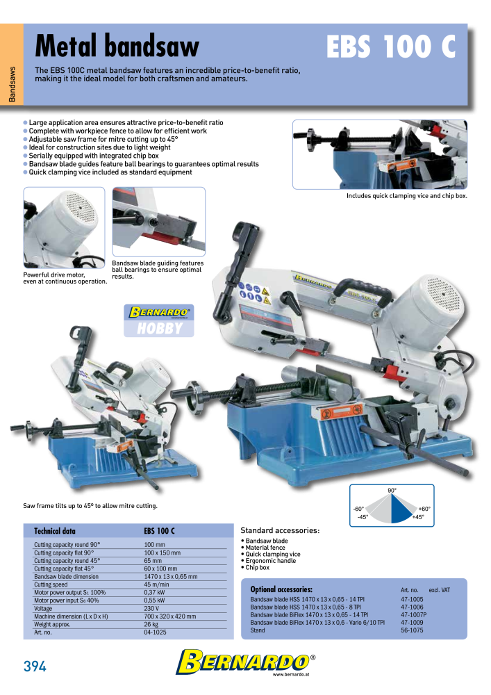 Bernardo general catalog metal NO.: 2582 - Page 396