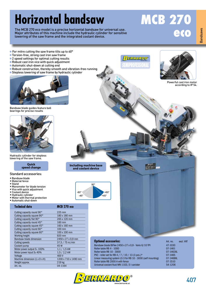 Bernardo general catalog metal NR.: 2582 - Seite 409