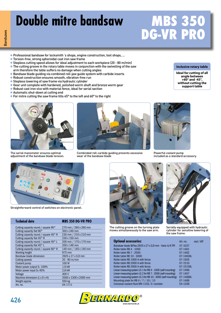 Bernardo general catalog metal n.: 2582 - Pagina 428