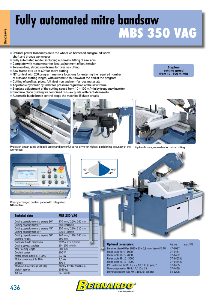 Bernardo general catalog metal NR.: 2582 - Strona 438