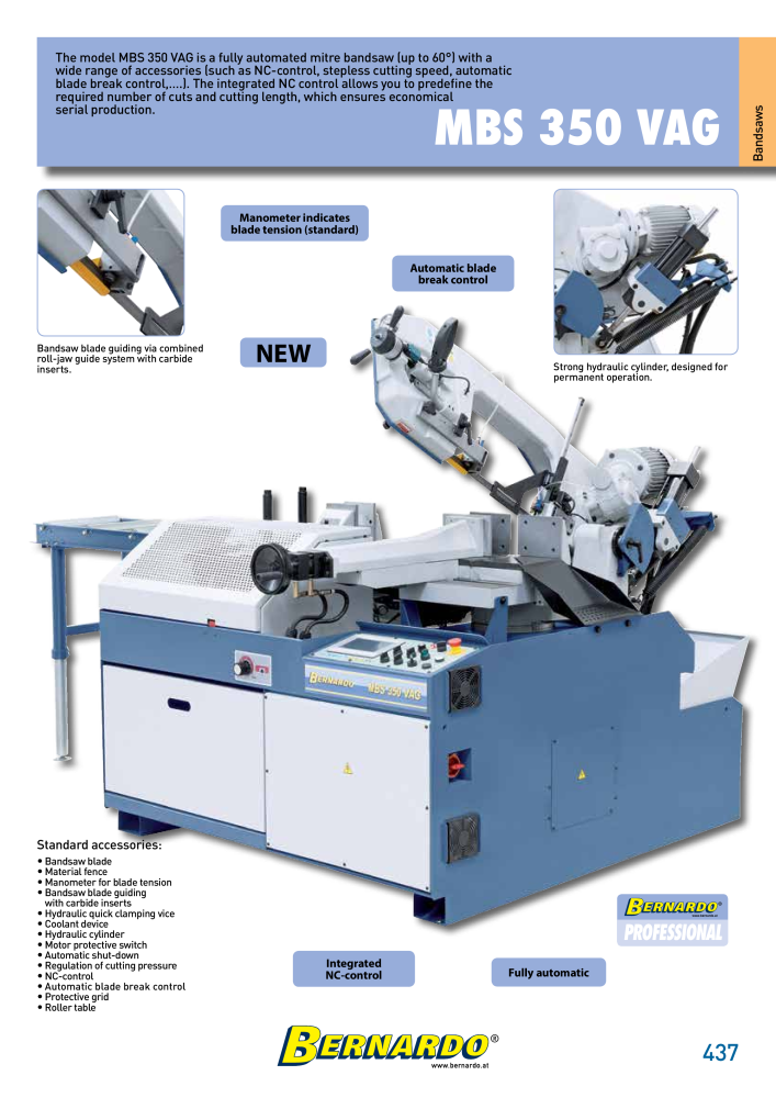 Bernardo general catalog metal NEJ.: 2582 - Sida 439