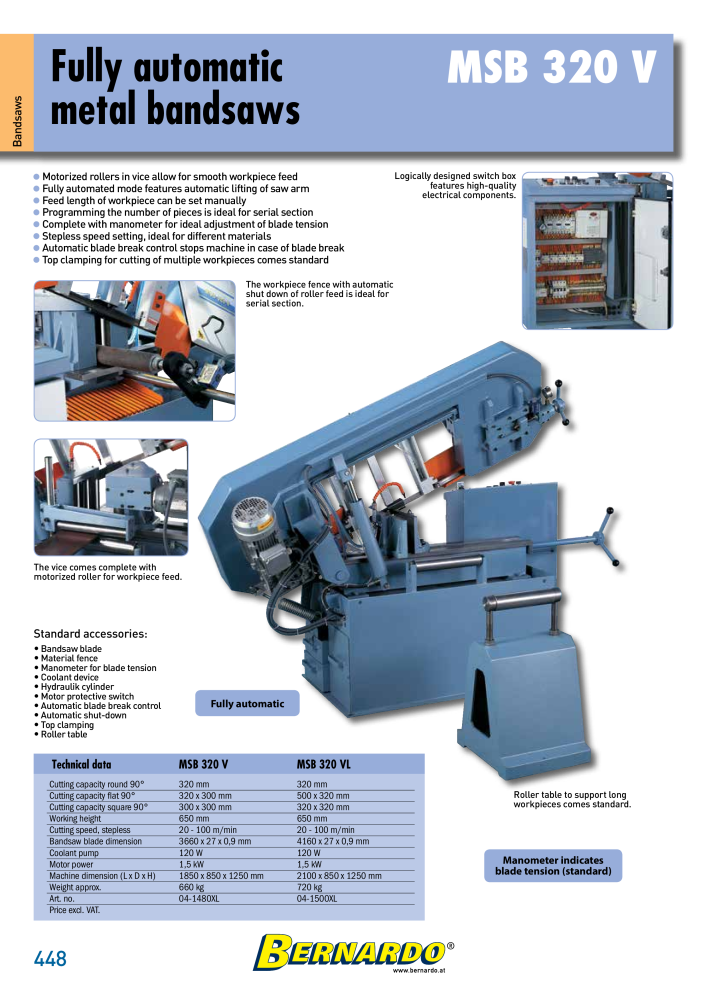 Bernardo general catalog metal NR.: 2582 - Seite 450