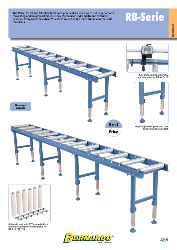 Bernardo general catalog metal NR.: 2582 - Seite 461