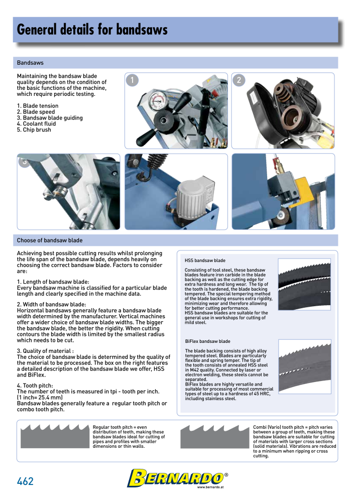 Bernardo general catalog metal NEJ.: 2582 - Sida 464