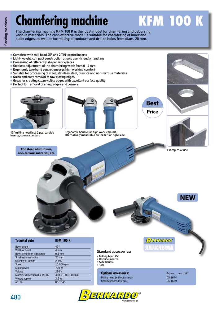 Bernardo general catalog metal NR.: 2582 - Seite 482