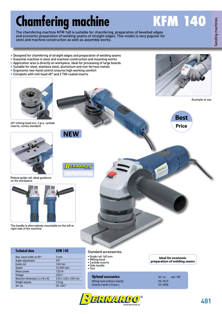 Bernardo general catalog metal NO.: 2582 - Page 483