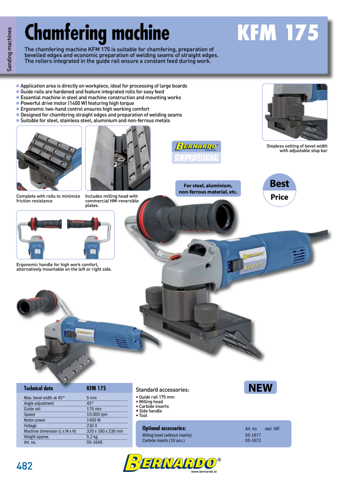 Bernardo general catalog metal NEJ.: 2582 - Sida 484