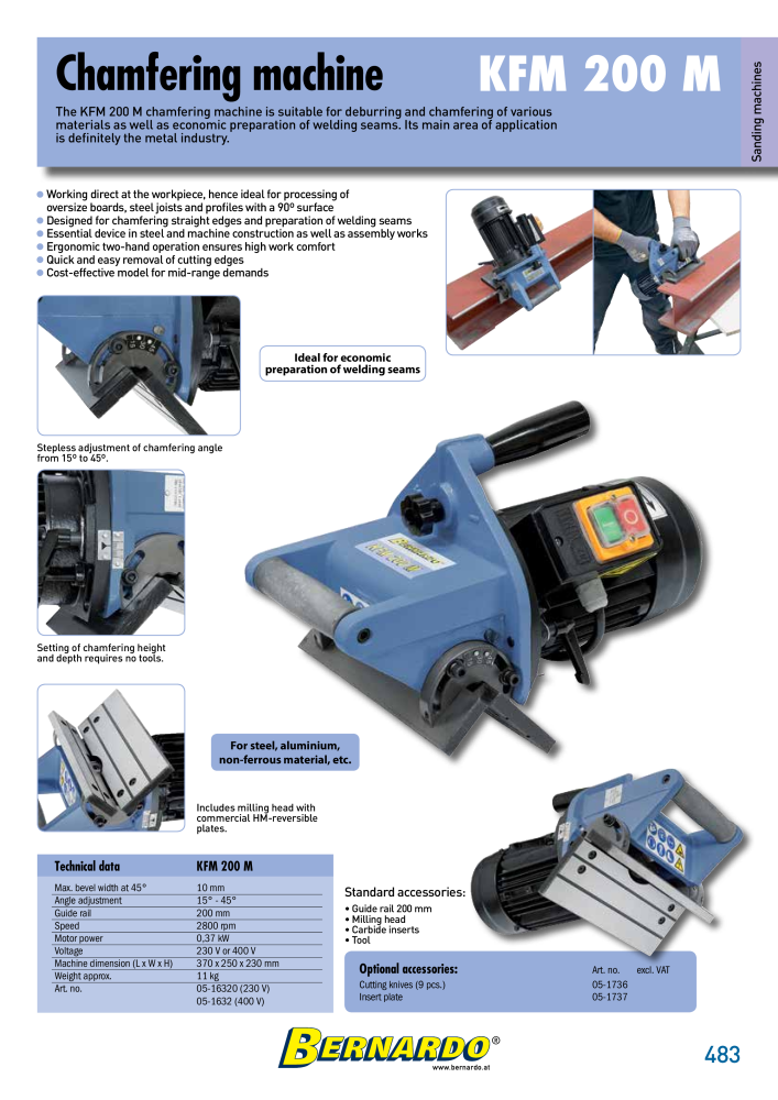 Bernardo general catalog metal NR.: 2582 - Strona 485