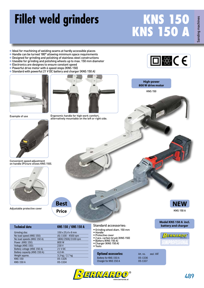 Bernardo general catalog metal NR.: 2582 - Pagina 491