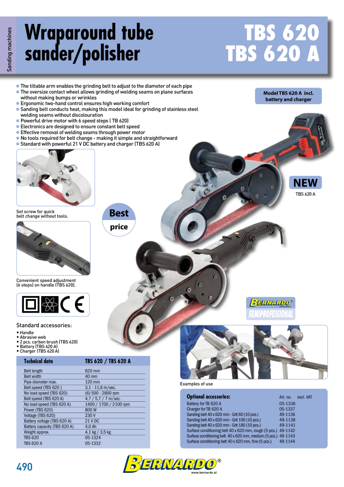 Bernardo general catalog metal n.: 2582 - Pagina 492