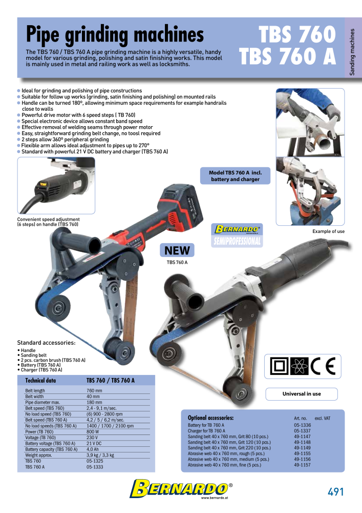 Bernardo general catalog metal NO.: 2582 - Page 493