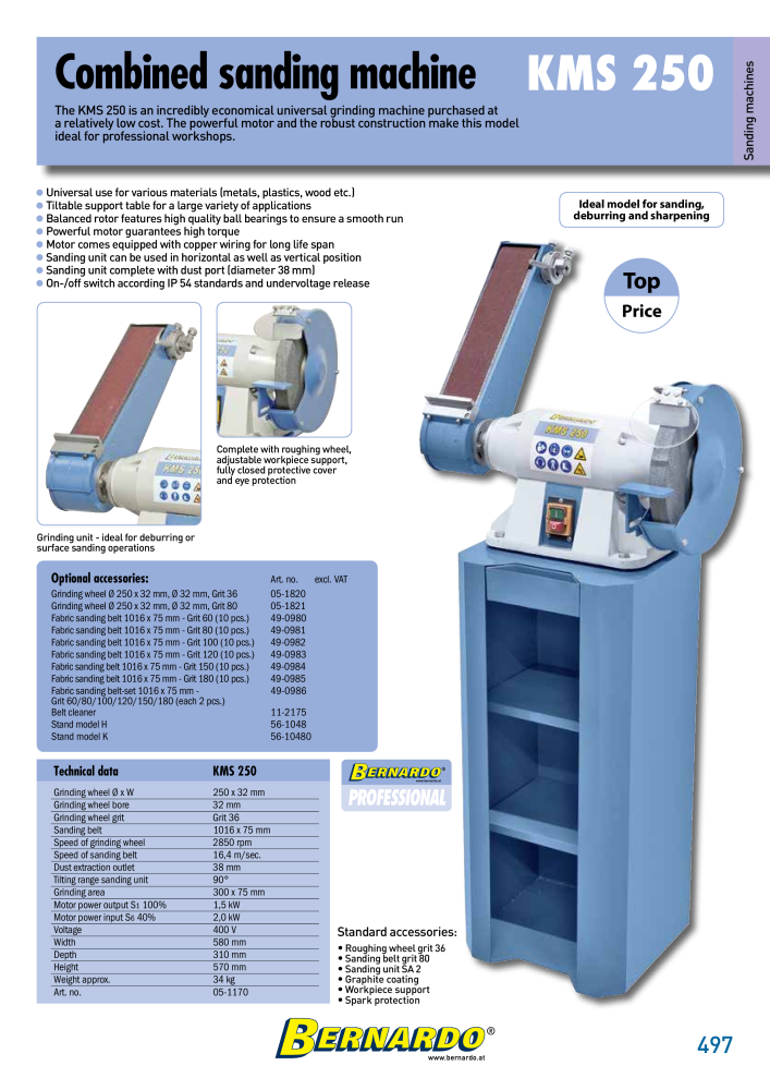 Bernardo general catalog metal NR.: 2582 - Seite 499