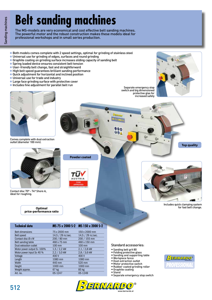 Bernardo general catalog metal NO.: 2582 - Page 514