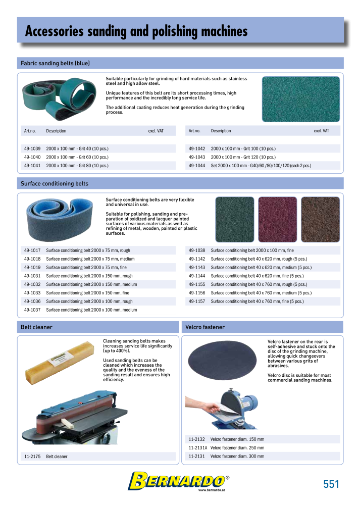 Bernardo general catalog metal NO.: 2582 - Page 553