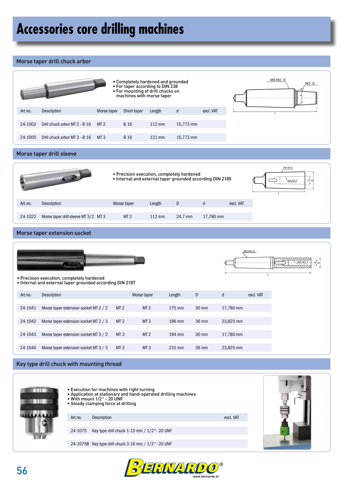 Bernardo general catalog metal NEJ.: 2582 - Sida 58