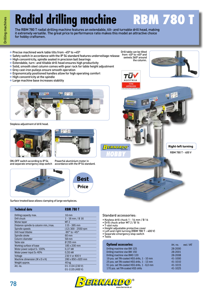 Bernardo general catalog metal NR.: 2582 - Seite 80