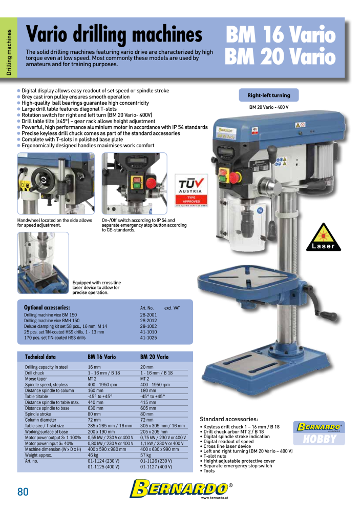 Bernardo general catalog metal NR.: 2582 - Side 82