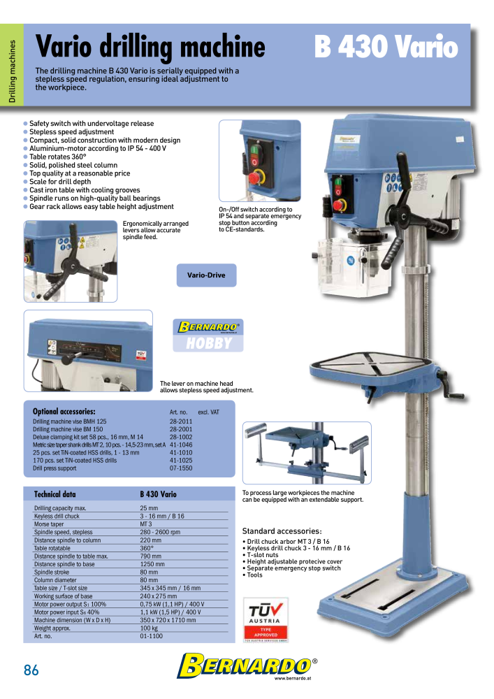 Bernardo general catalog metal n.: 2582 - Pagina 88