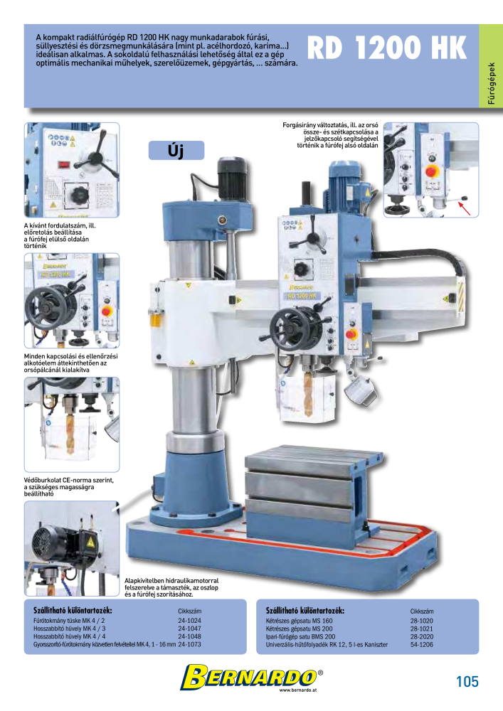 Bernardo General Catalogue Metal Nº: 2583 - Página 107