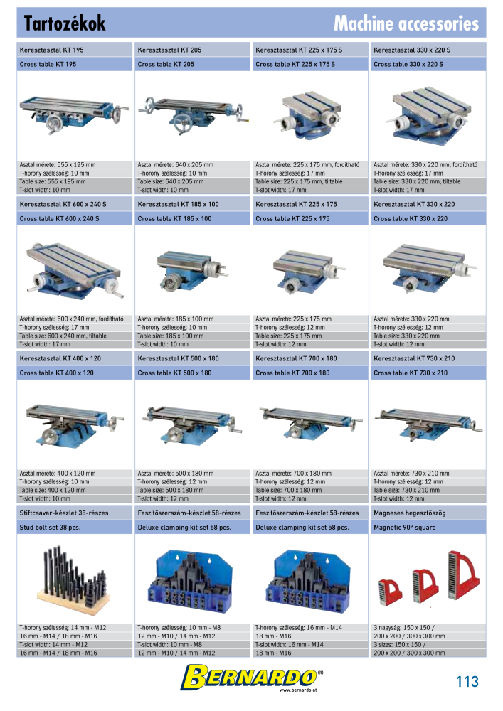 Bernardo General Catalogue Metal Nº: 2583 - Página 115