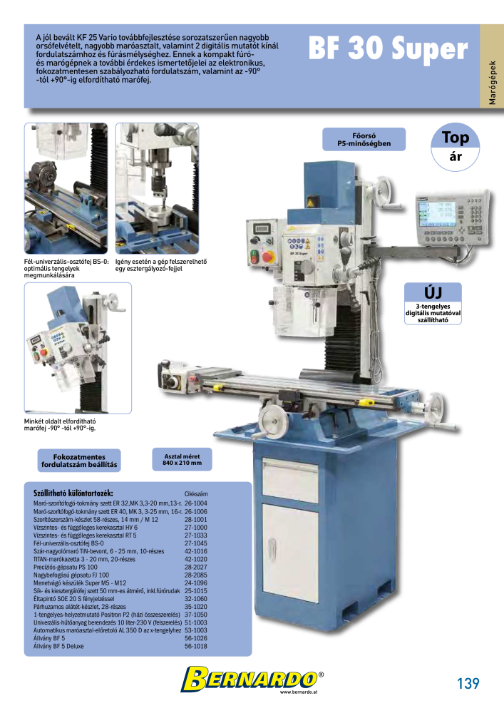 Bernardo General Catalogue Metal NR.: 2583 - Pagina 141