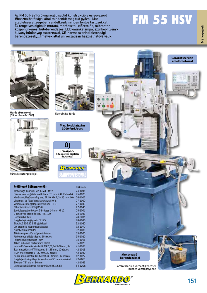 Bernardo General Catalogue Metal Nº: 2583 - Página 153