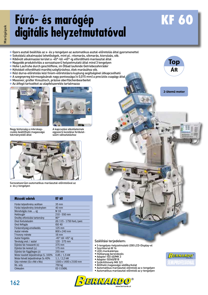 Bernardo General Catalogue Metal Nº: 2583 - Página 164