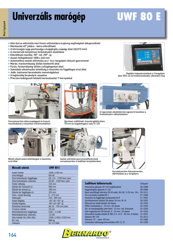 Bernardo General Catalogue Metal Nb. : 2583 - Page 166