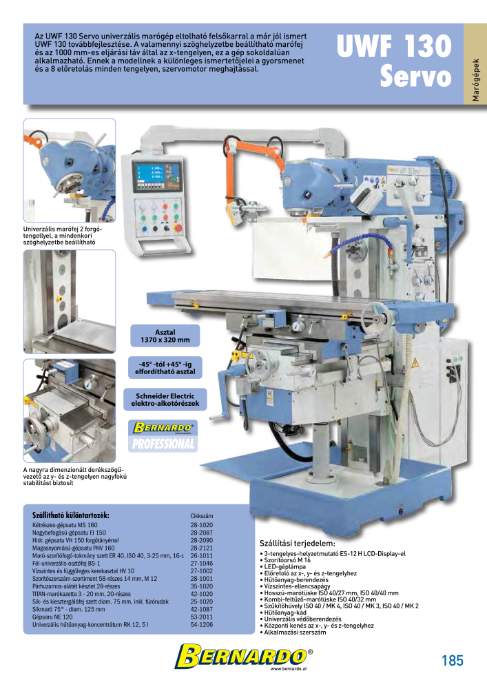 Bernardo General Catalogue Metal NR.: 2583 - Pagina 187