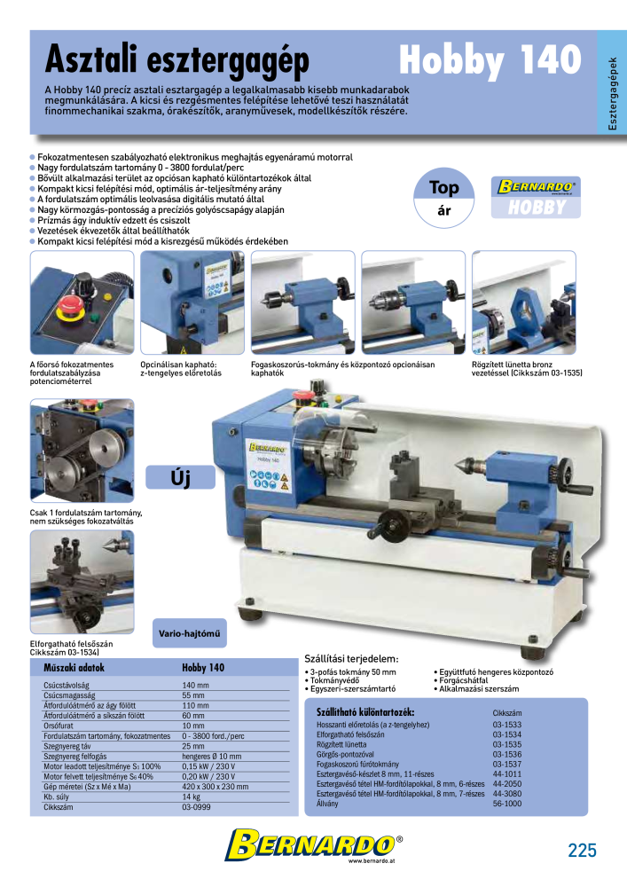 Bernardo General Catalogue Metal NR.: 2583 - Pagina 227