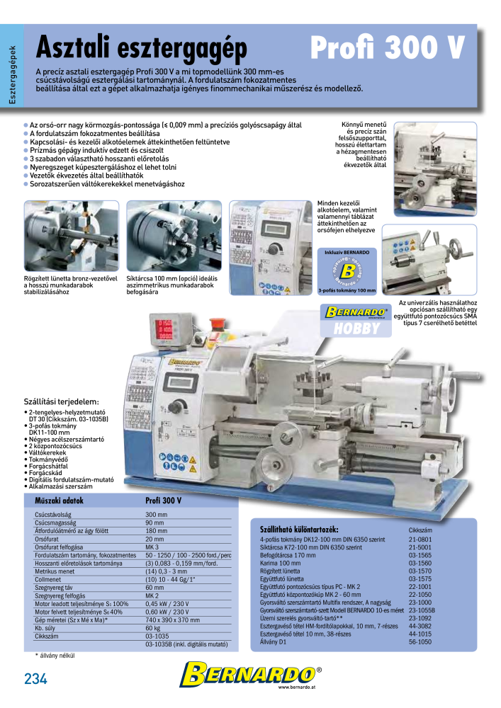 Bernardo General Catalogue Metal Nb. : 2583 - Page 236