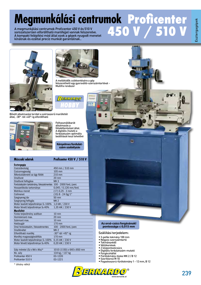 Bernardo General Catalogue Metal Nb. : 2583 - Page 241