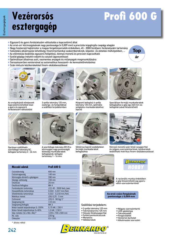 Bernardo General Catalogue Metal Nb. : 2583 - Page 244