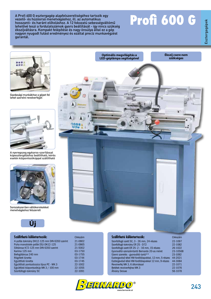 Bernardo General Catalogue Metal NR.: 2583 - Pagina 245