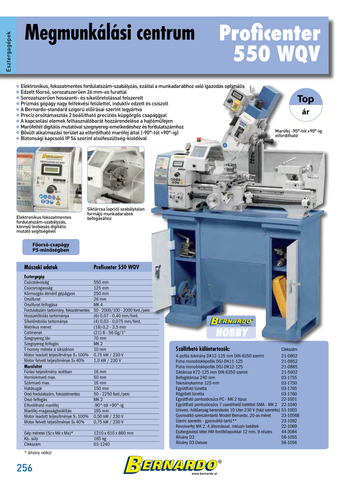 Bernardo General Catalogue Metal NR.: 2583 - Seite 258