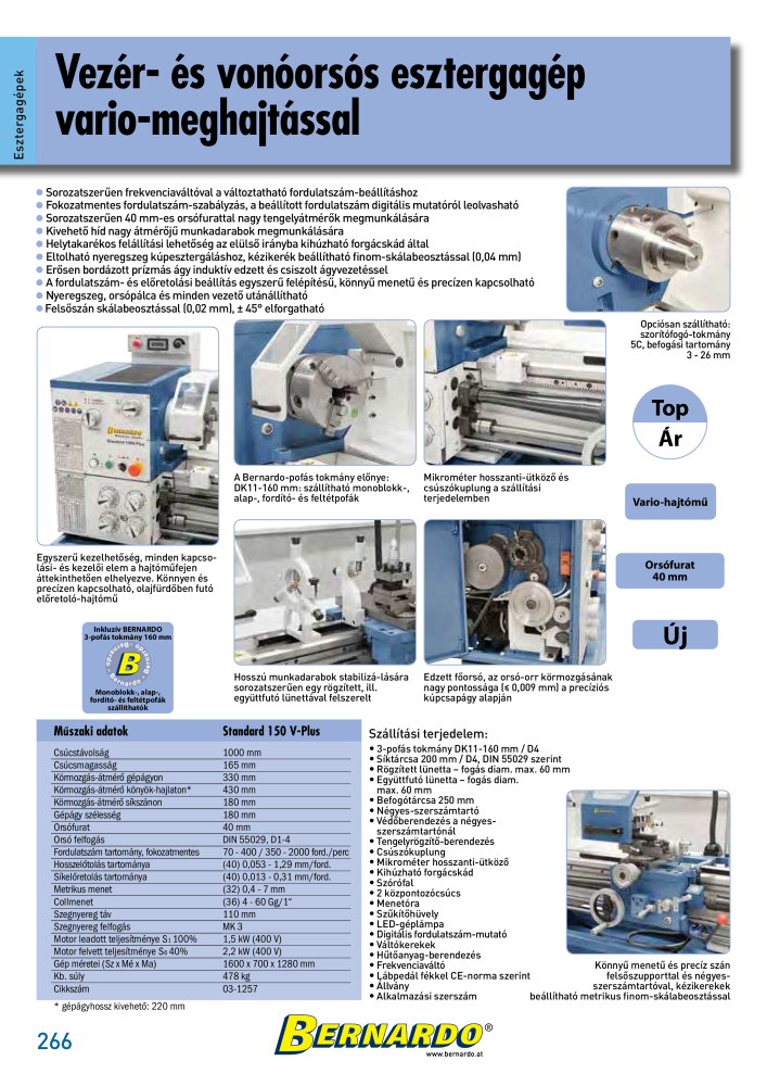 Bernardo General Catalogue Metal Nb. : 2583 - Page 268