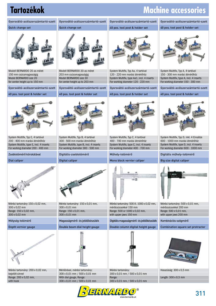 Bernardo General Catalogue Metal NR.: 2583 - Seite 313