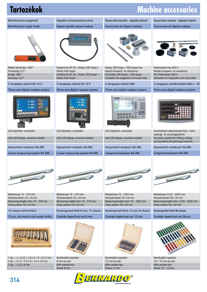 Bernardo General Catalogue Metal Nb. : 2583 - Page 316