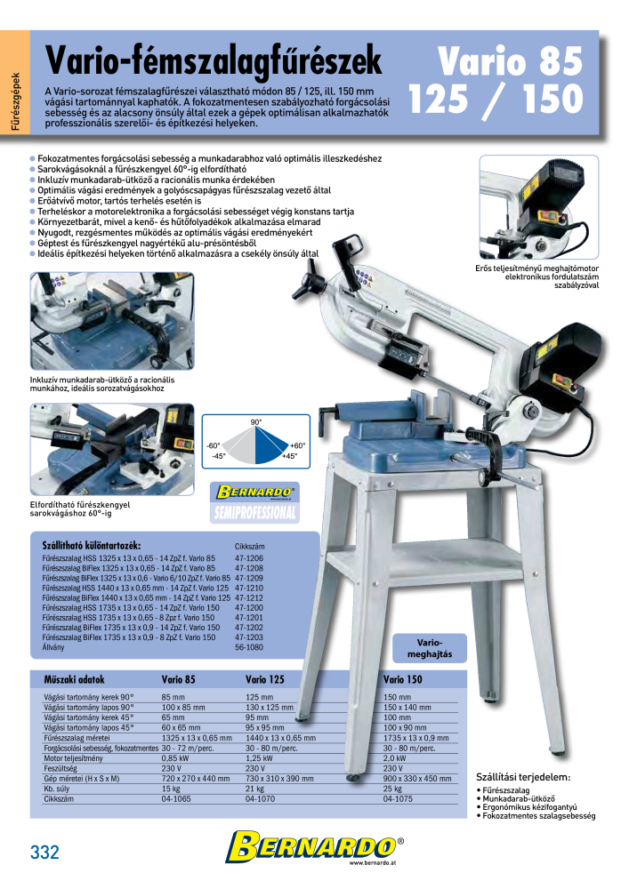 Bernardo General Catalogue Metal NR.: 2583 - Seite 334