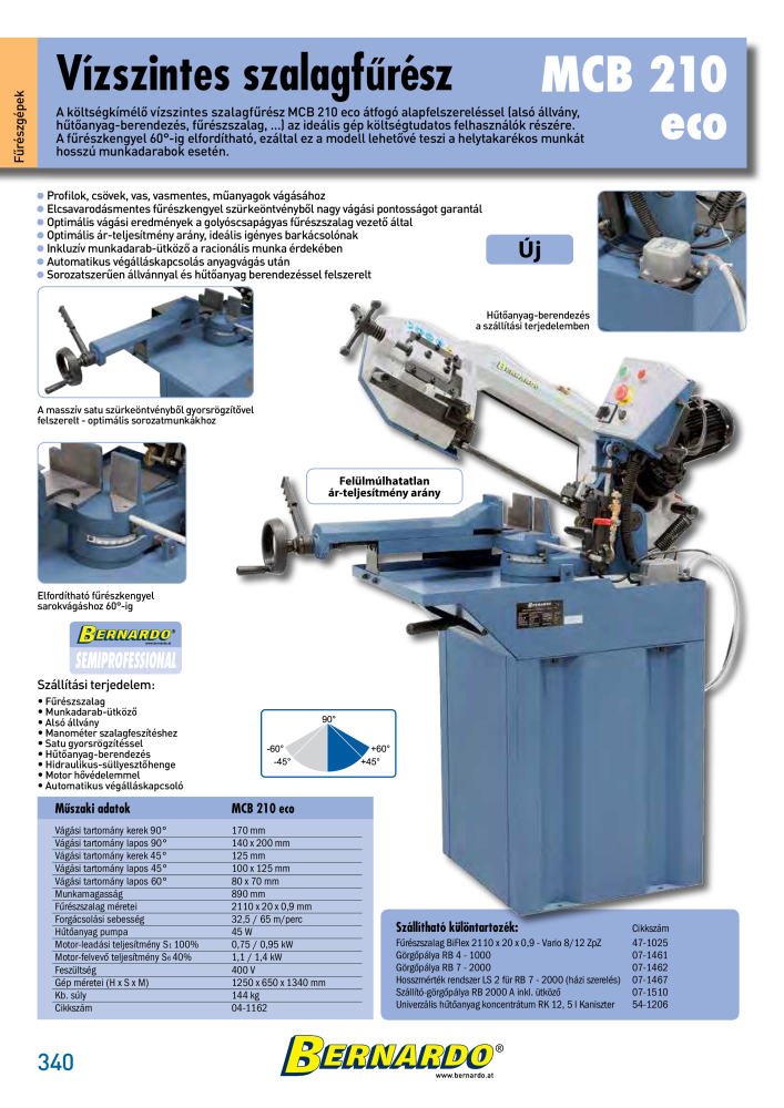 Bernardo General Catalogue Metal Nº: 2583 - Página 342