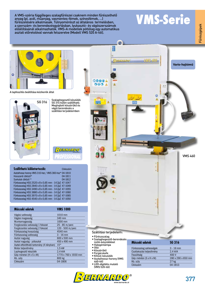 Bernardo General Catalogue Metal NR.: 2583 - Pagina 379