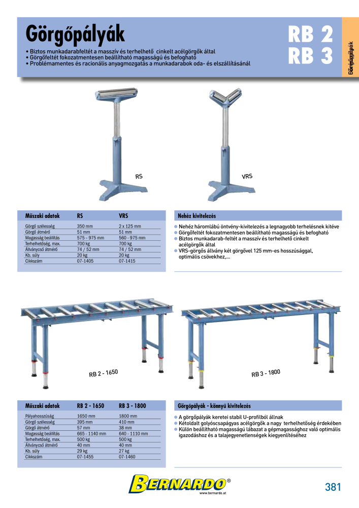 Bernardo General Catalogue Metal NR.: 2583 - Pagina 383