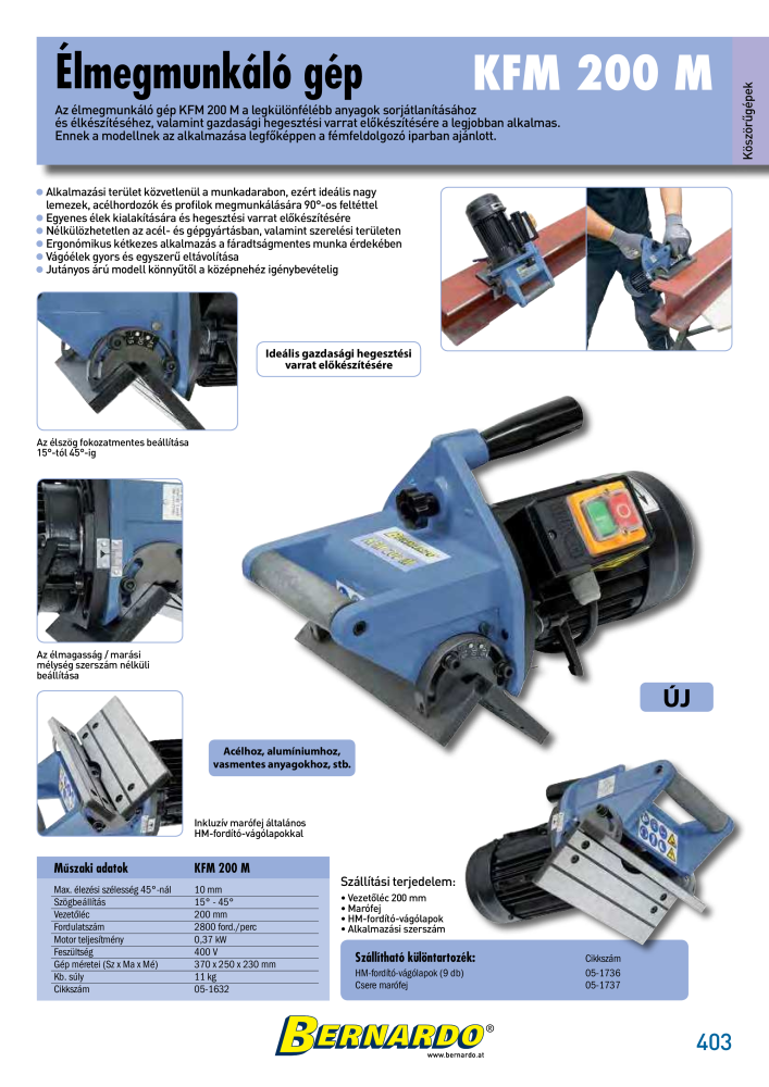 Bernardo General Catalogue Metal Nº: 2583 - Página 405