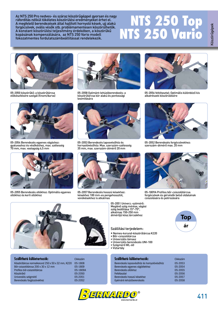 Bernardo General Catalogue Metal Nb. : 2583 - Page 413