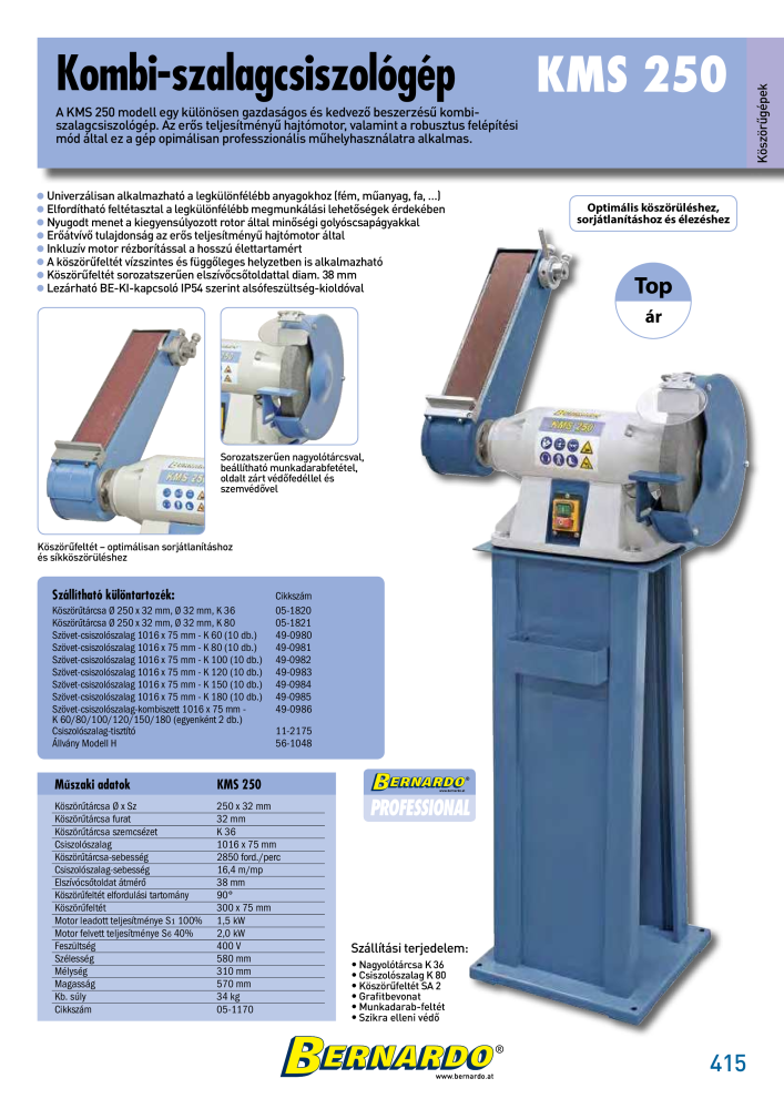 Bernardo General Catalogue Metal NR.: 2583 - Strona 417