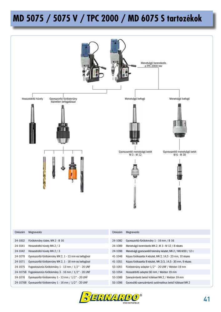 Bernardo General Catalogue Metal Nº: 2583 - Página 43